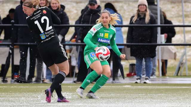 Mallbackens ytterforward Grace Wallin blev matchhjälte genom baljan till 1–0 borta mot Rössö. Arkivbild.