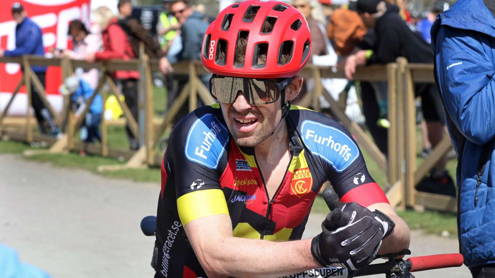 Den förre Skövde CK-cyklisten Johan Norén är anmäld. Han slutade två i cupen förra året och trea i Billingeracet.