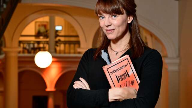 Lina Wolff besöker Karlskoga bibliotek den 30 maj. (Arkivbild)