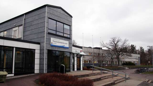 Tegnérskolan i Säffle har polisanmält skadegörelse i ett av omklädningsrummen./ARKIVBILD