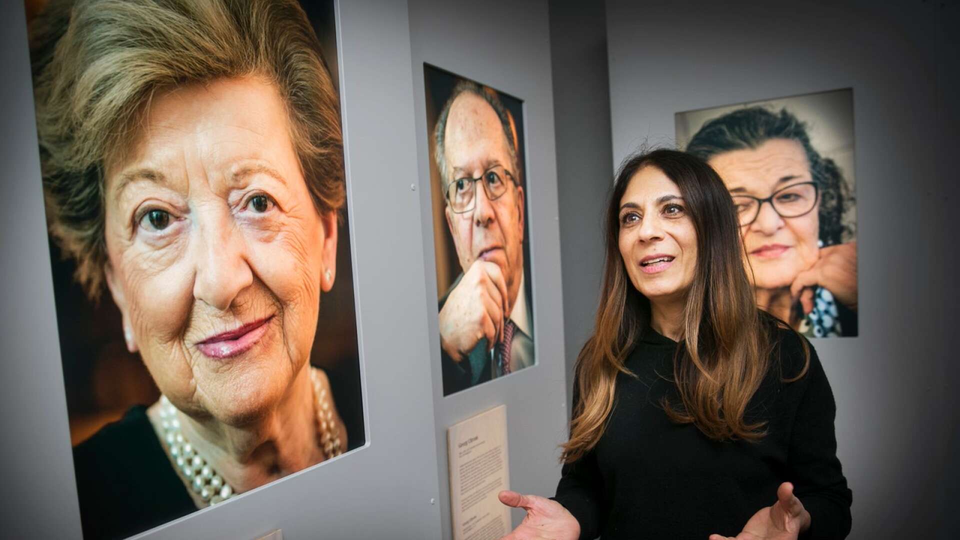 Lizzie Scheja, chef för oranisationen Judisk Kultur, är en av dem som arbetat fram utställningen, som nu finns på Värmlands Museum, den första utställningsplatsen efter Historiska museet i Stockholm.