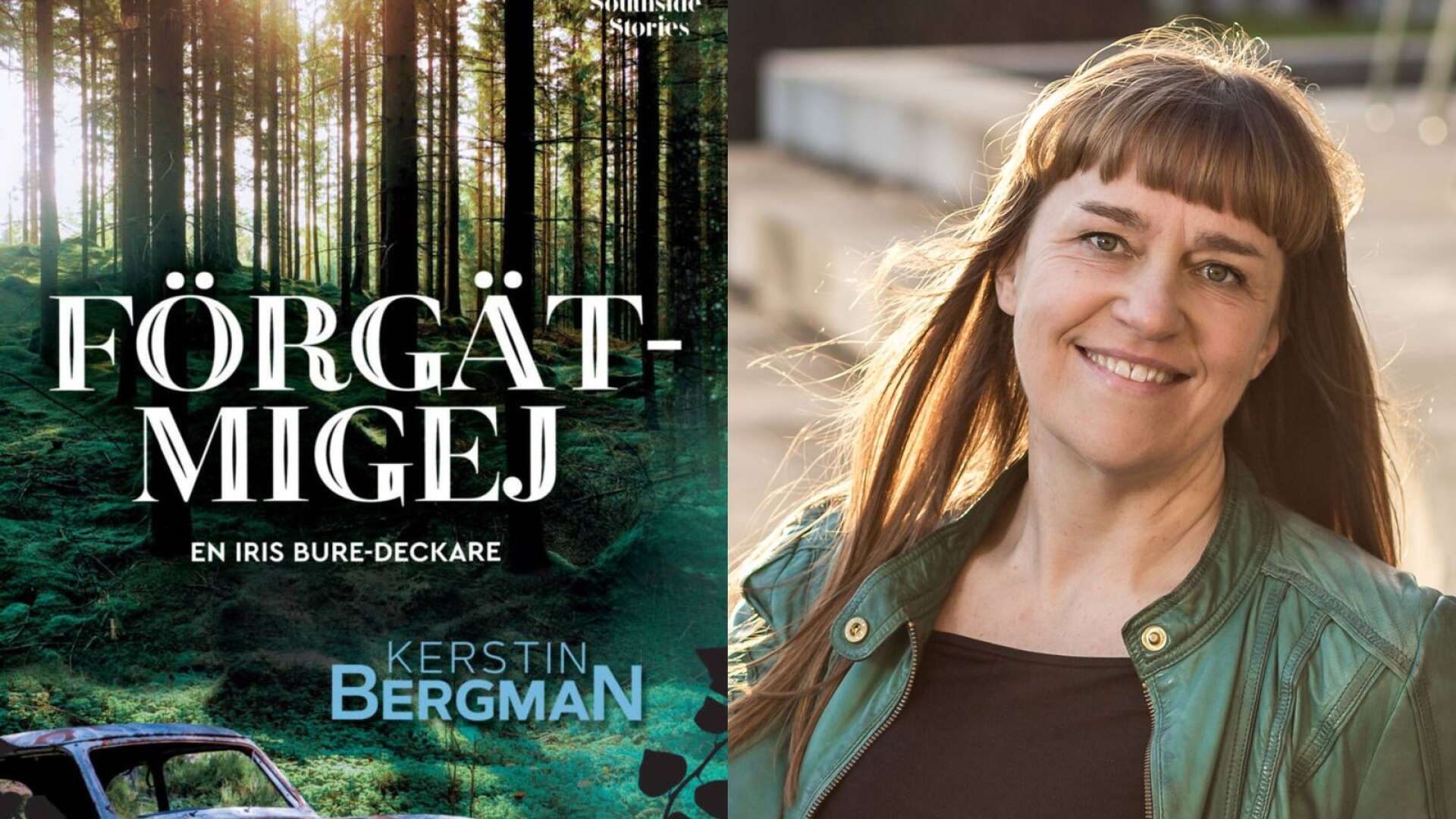 Kerstin Bergmans nya deckare ”Förgätmigej”, som släpps 2 september, utspelar sig i Dalsland. 