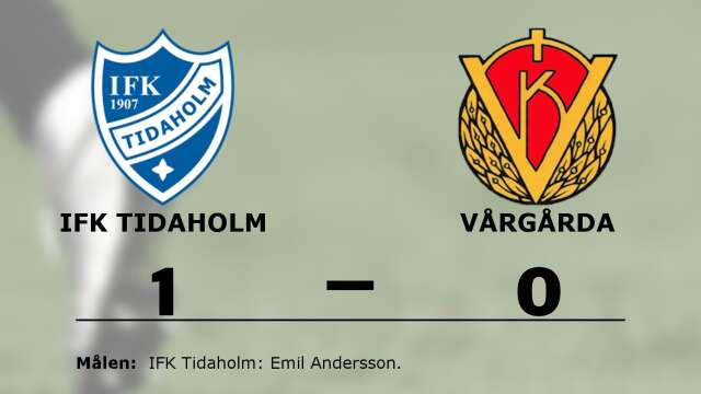 IFK Tidaholm vann mot Vårgårda IK