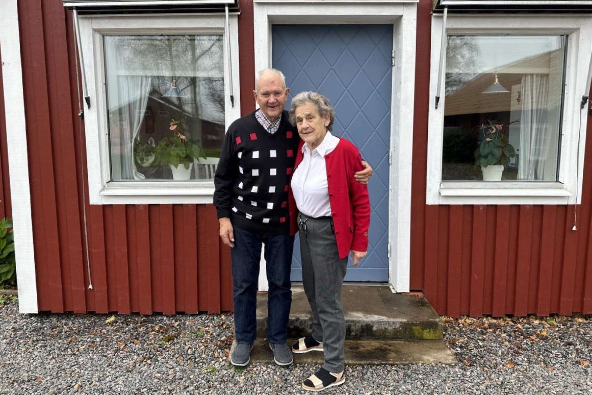 Bengt och Ingrid Nyberg, gifta i 70 år