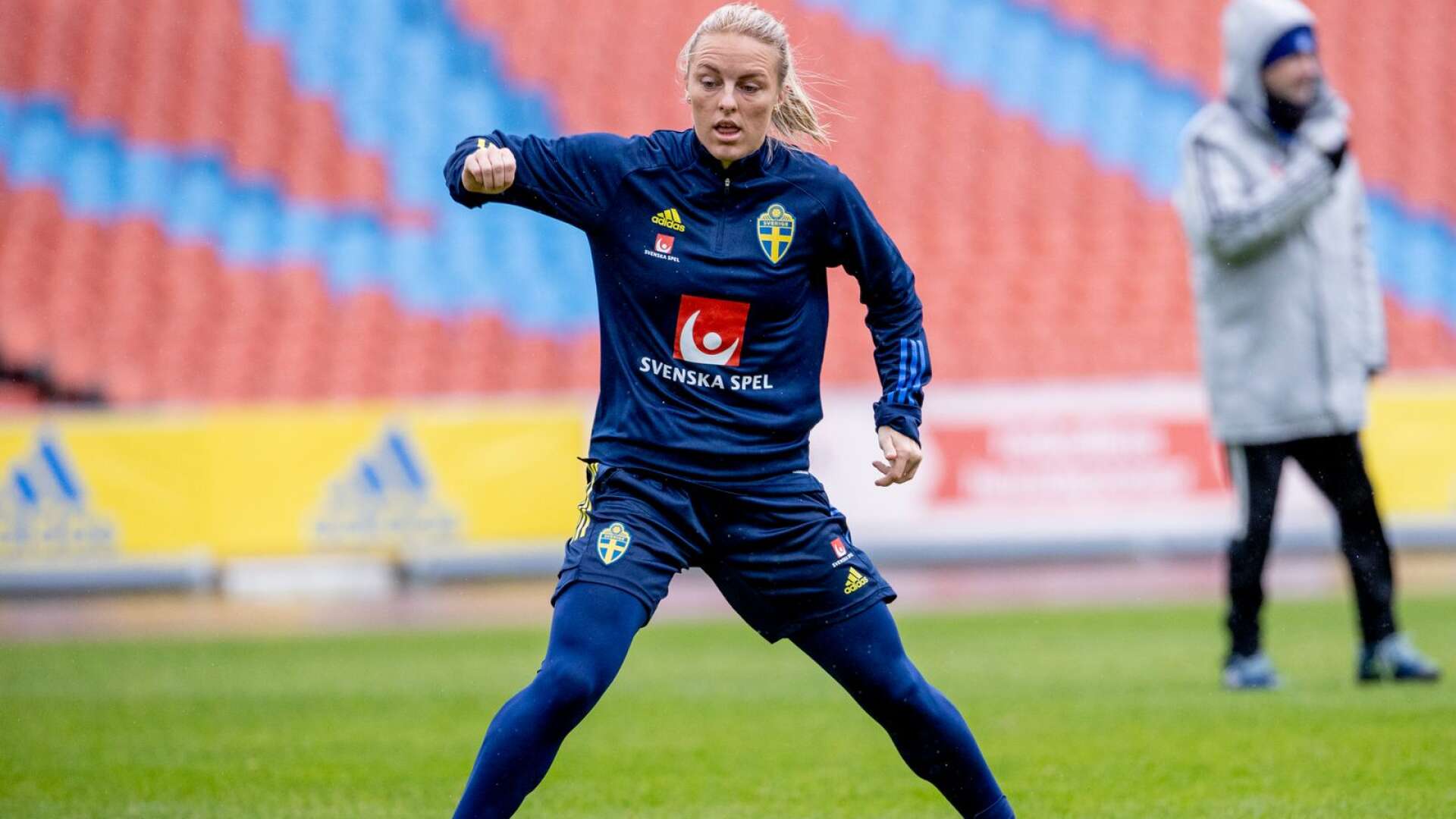 Mimmi Larsson ställs utanför Sveriges EM-kvaltrupp mot Slovakien. 