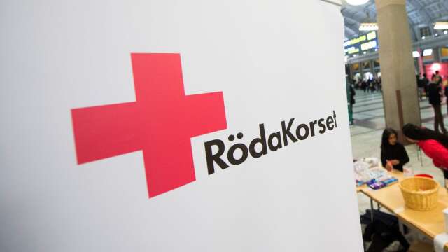 Röda korset Karlstadskretsen skänker 500 000 kronor till Ukraina. 