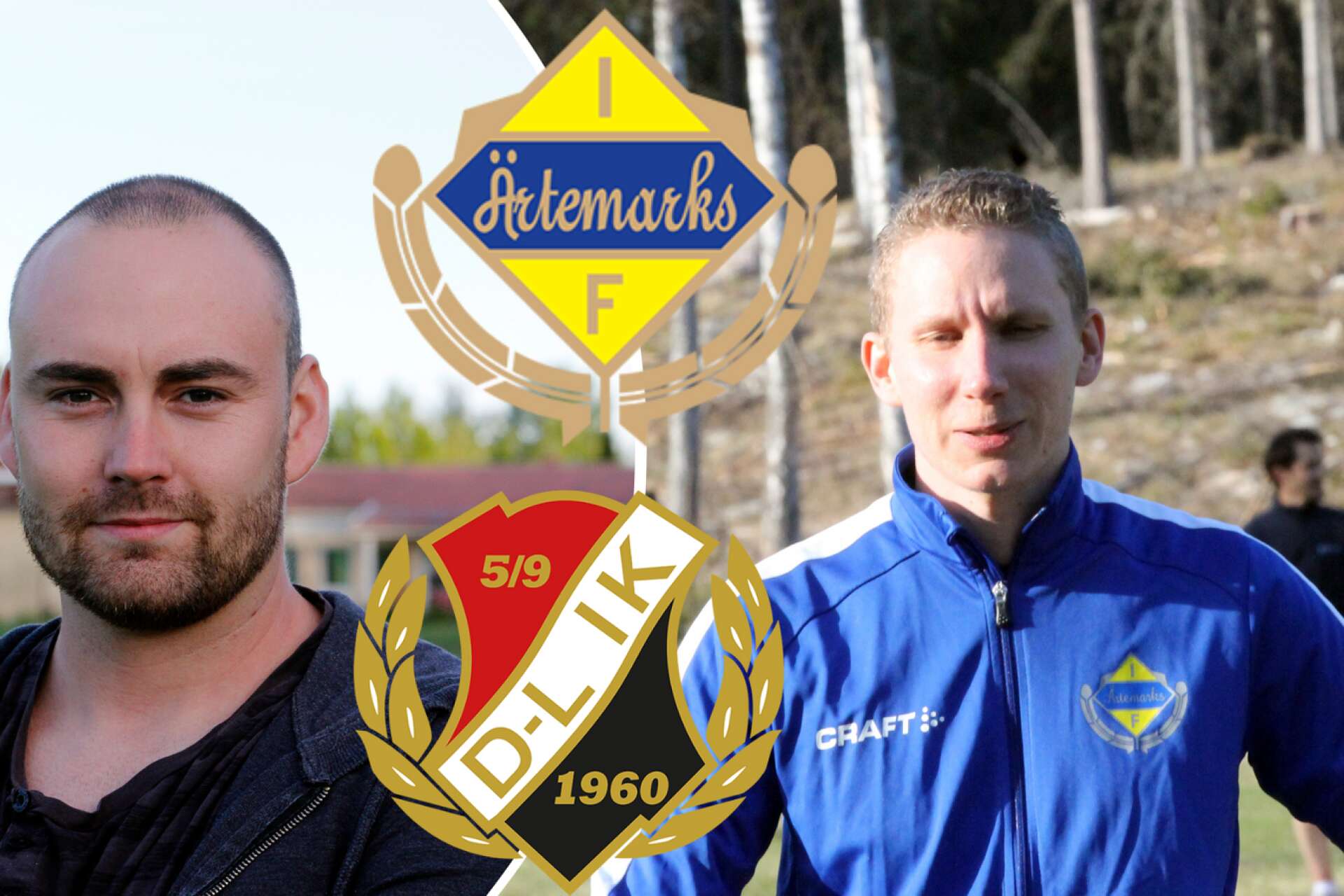 Jonas Halvorsson, lagledare i Dals Långeds IK, och Elis Lindström, spelande tränare i Ärtemarks IF, välkomnar förändringarna i division 5 och 6. Men det innebär också att det blir en märklig kommande säsong.
