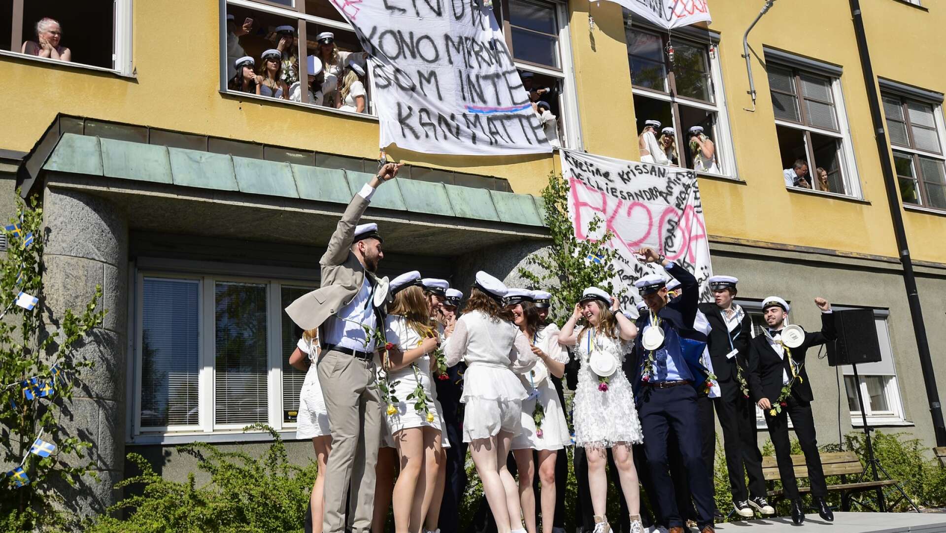 Studentutspring Solbergagymnasiet i Arvika