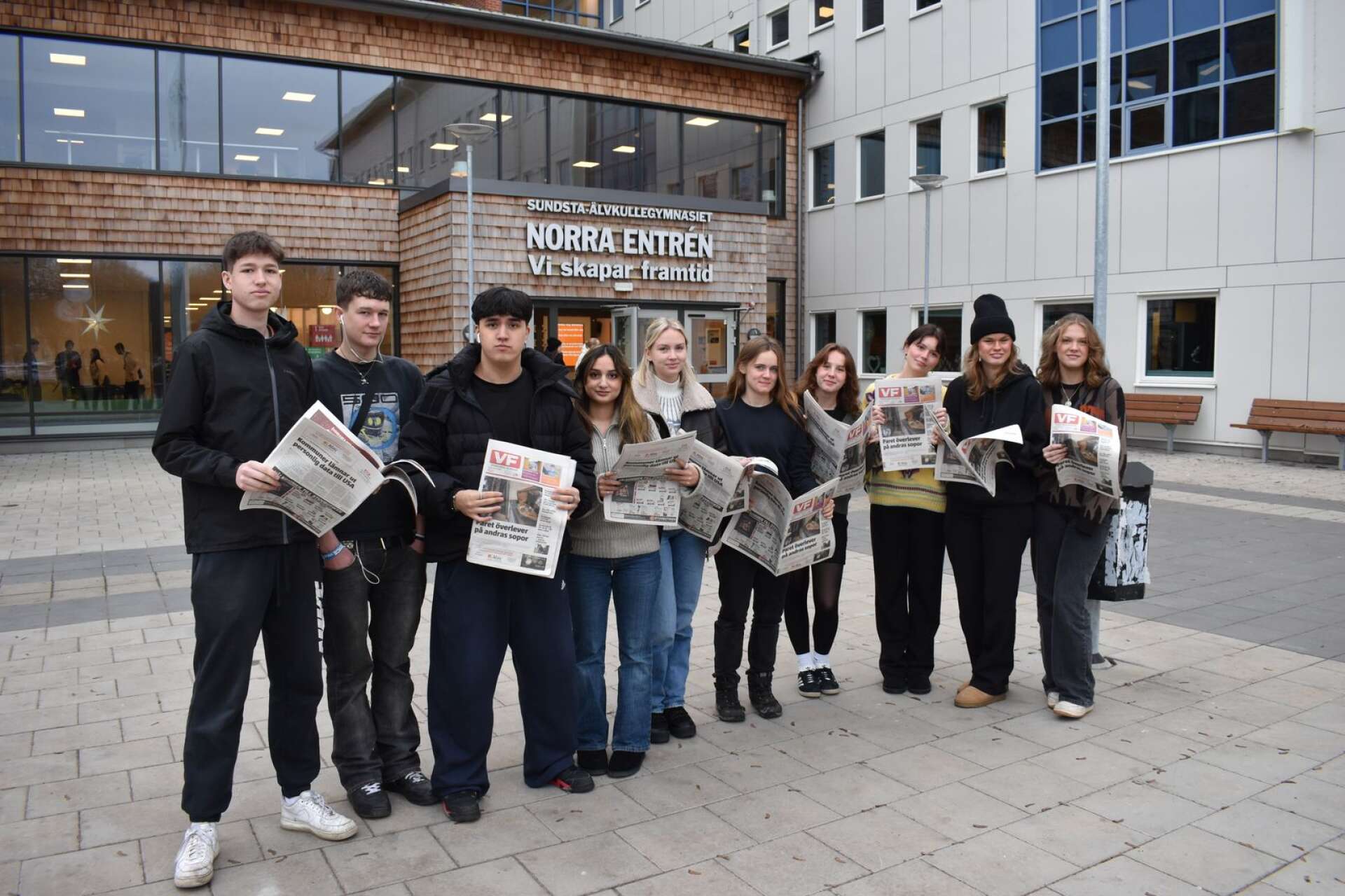 VF har inlett ett samarbete med elever från Sundsta-Älvkullegymnasiet i Karlstad som ett led i ambitionen att rikta sig mot en yngre målgrupp.