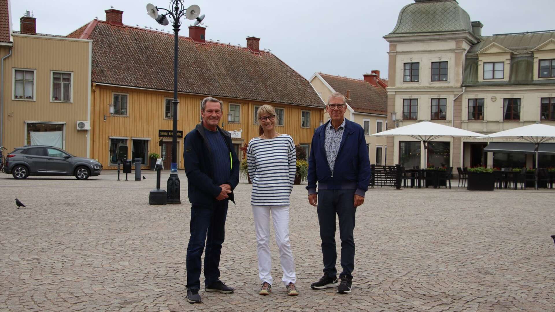 Björn Bröne, Hillevi Blom och Krister Stenestam toppas Liberalernas lista i Hjovalet.