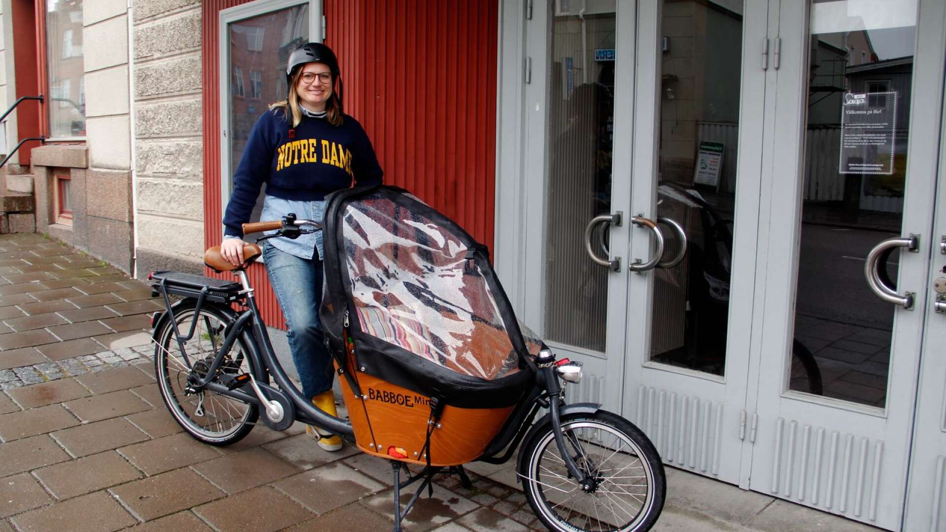 Nina Nilsson har planer för ett projekt där hon på olika sätt vill skapa attitydförändringar kring cykling. En publik start på Sagabion med olika cykelrelaterade aktiviteter var planerad till i april. Men datumet har som så mycket annat skjutits på framtiden på grund av läget med coronaviruset.