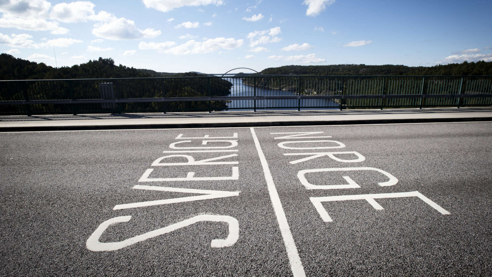 Gränsen mellan Norge och Sverige. Arkivbild.