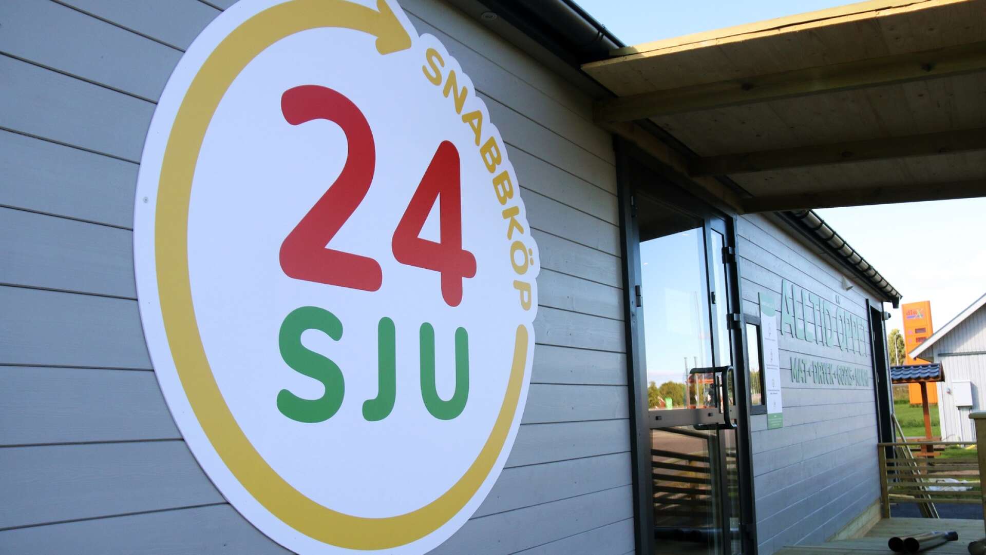 Den obemannade livsmedelsbutiken 24Sju öppnade i Västra Ämtervik i oktober 2022.