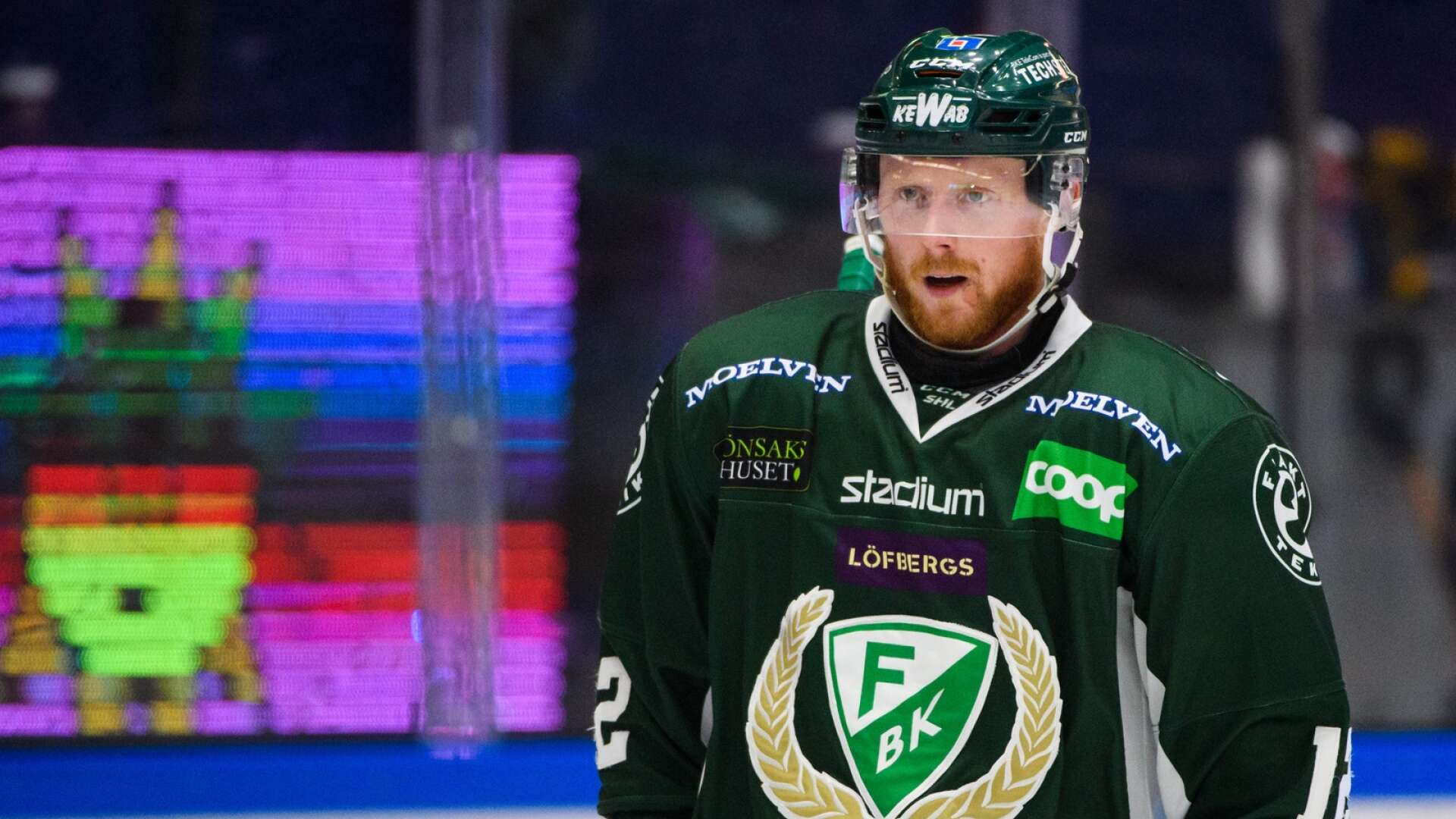 Alexander Reichenberg spelade i Färjestad säsongen 2018/19. Han blev 31 år.
