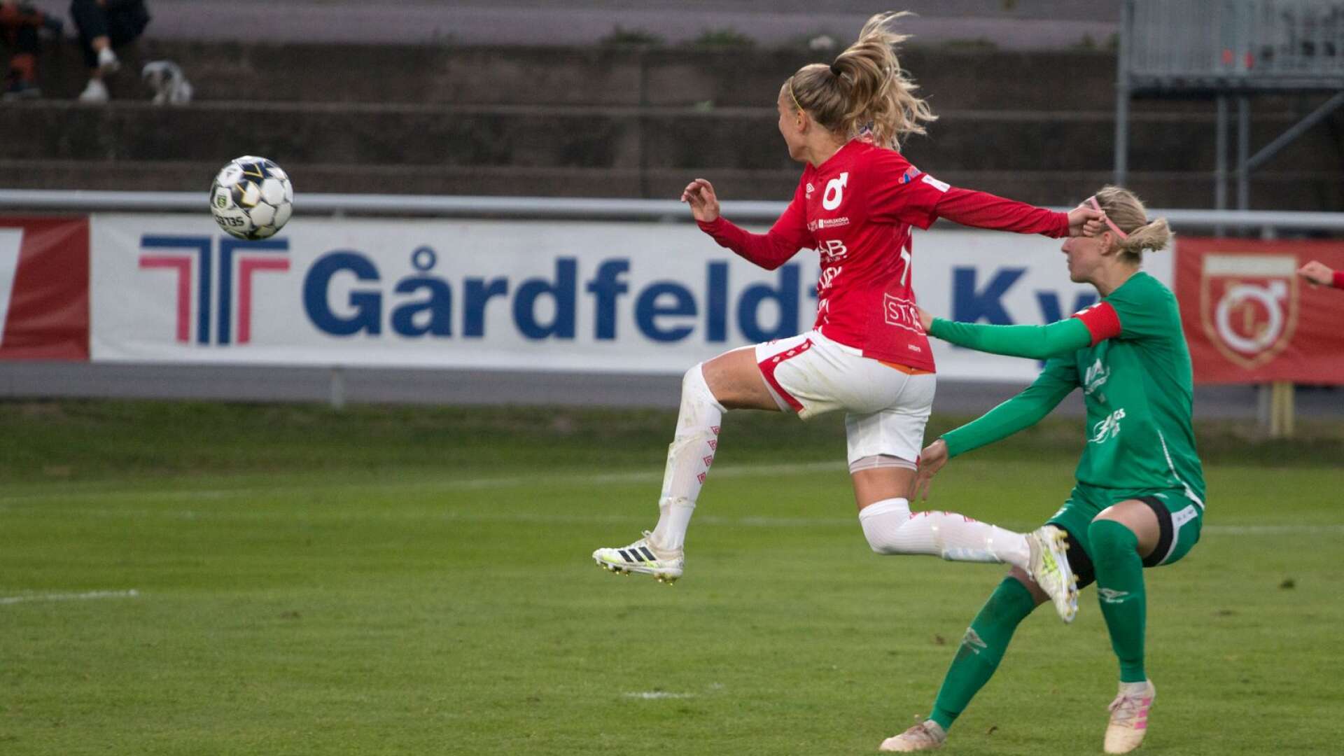 Maja Edlund gjorde ett av målen i 4–1-segern. 