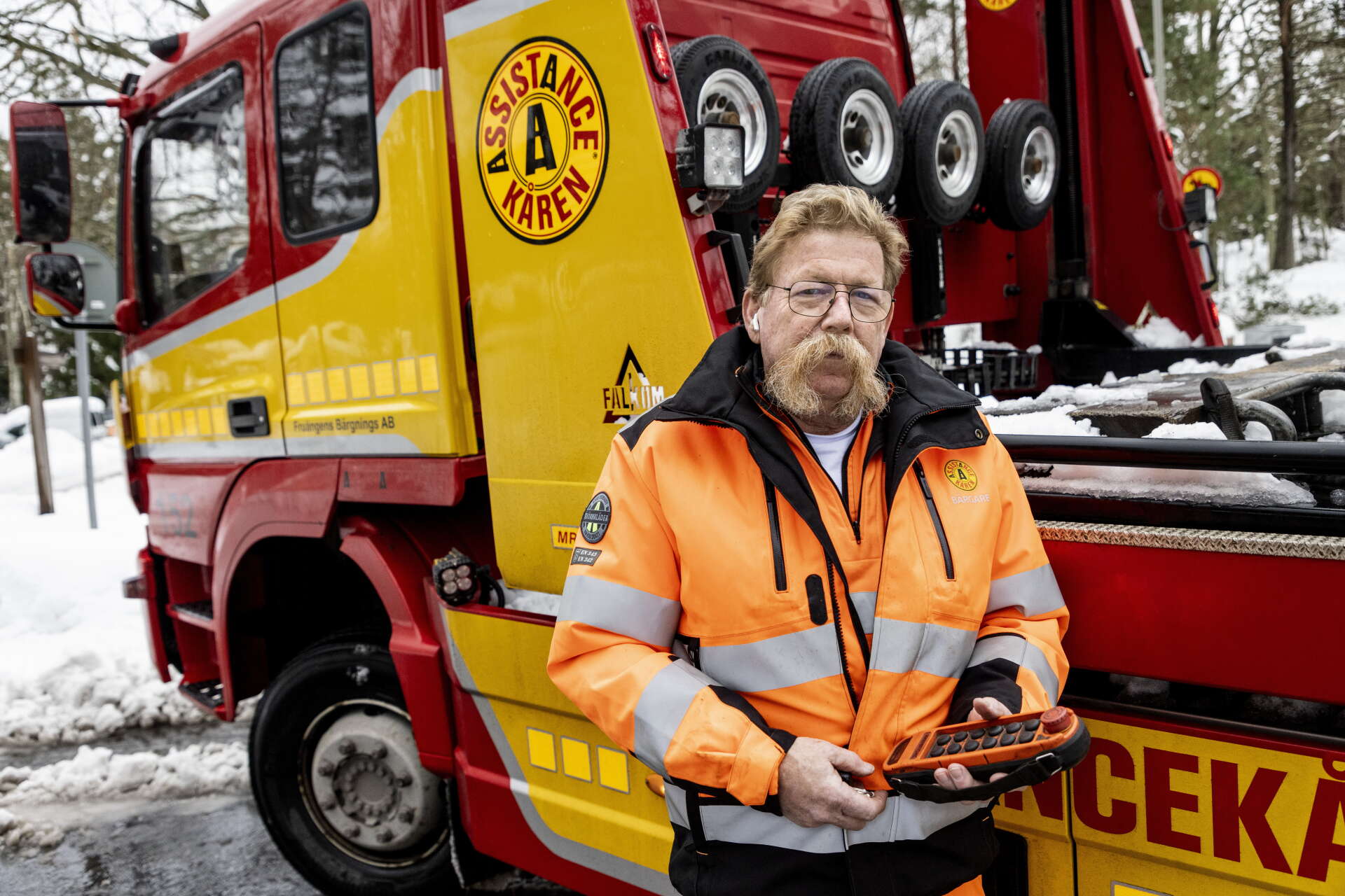 Bertil ”Bärgar-Berra” Silwing har jobbat i 40 år med att undsätta bilister.