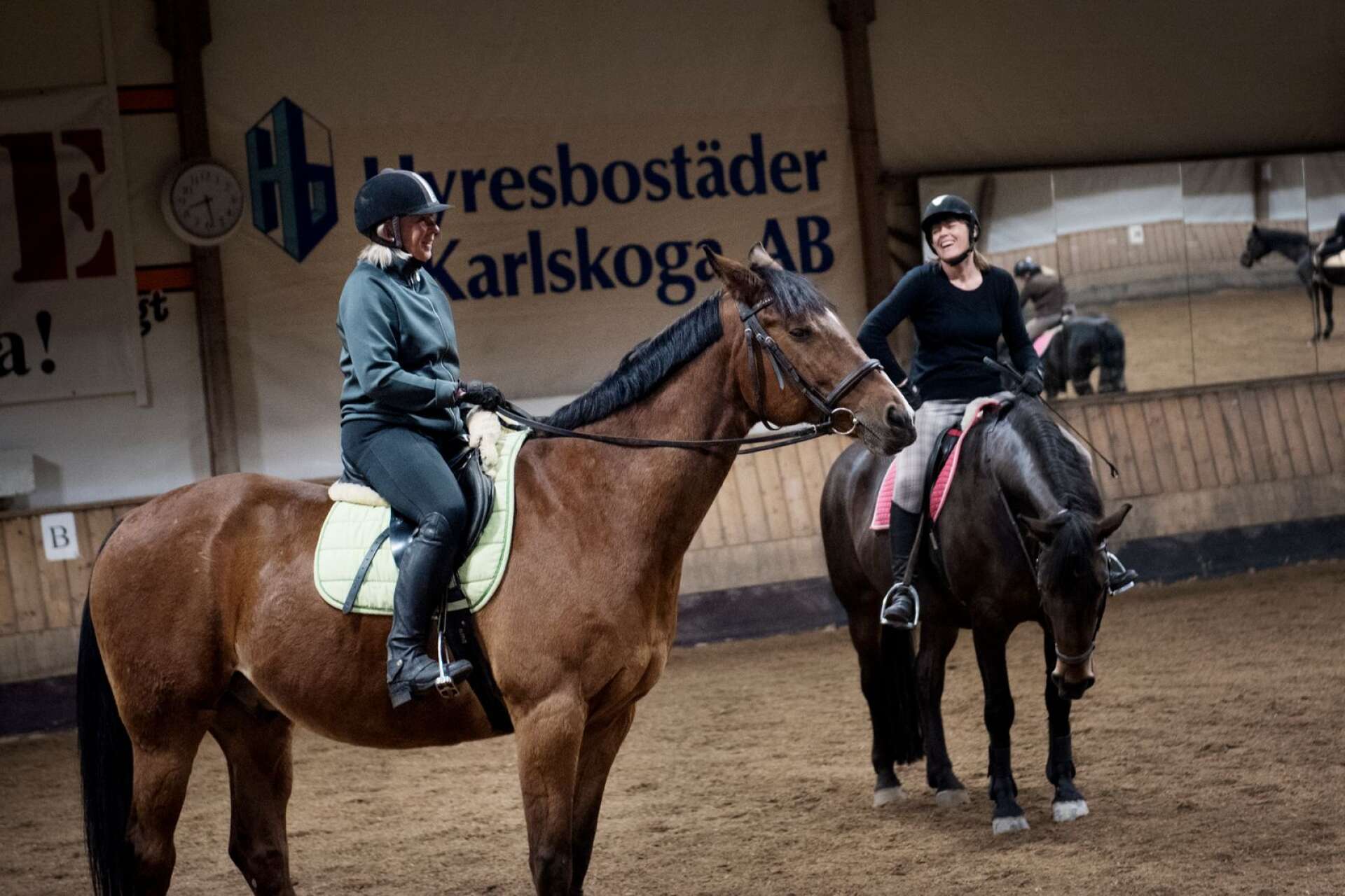 Arkivbild. Karlskoga ridklubb behöver byta ut flertalet hästar i sitt stall – men ekonomin håller inte.
