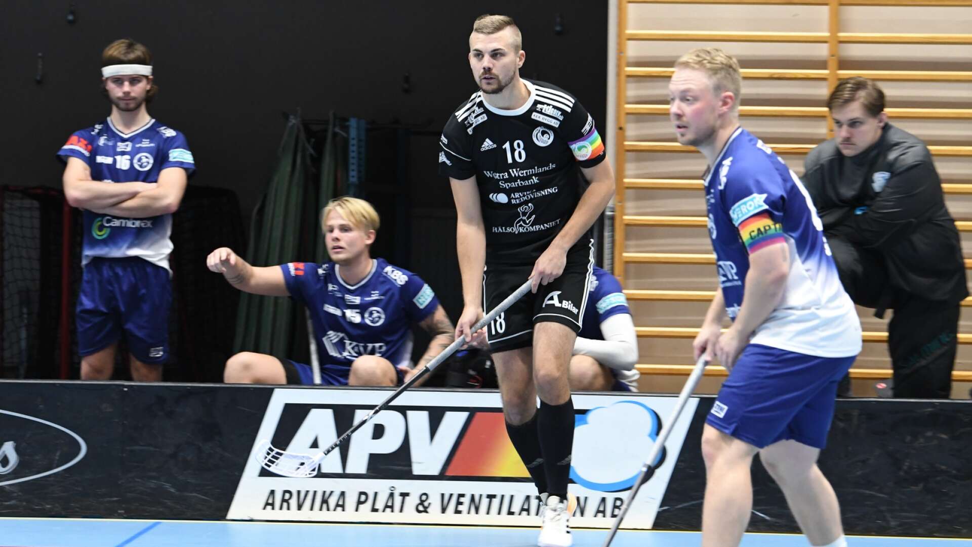 Pontus Johansson gjorde två mål för Arvika borta mot GS 86.