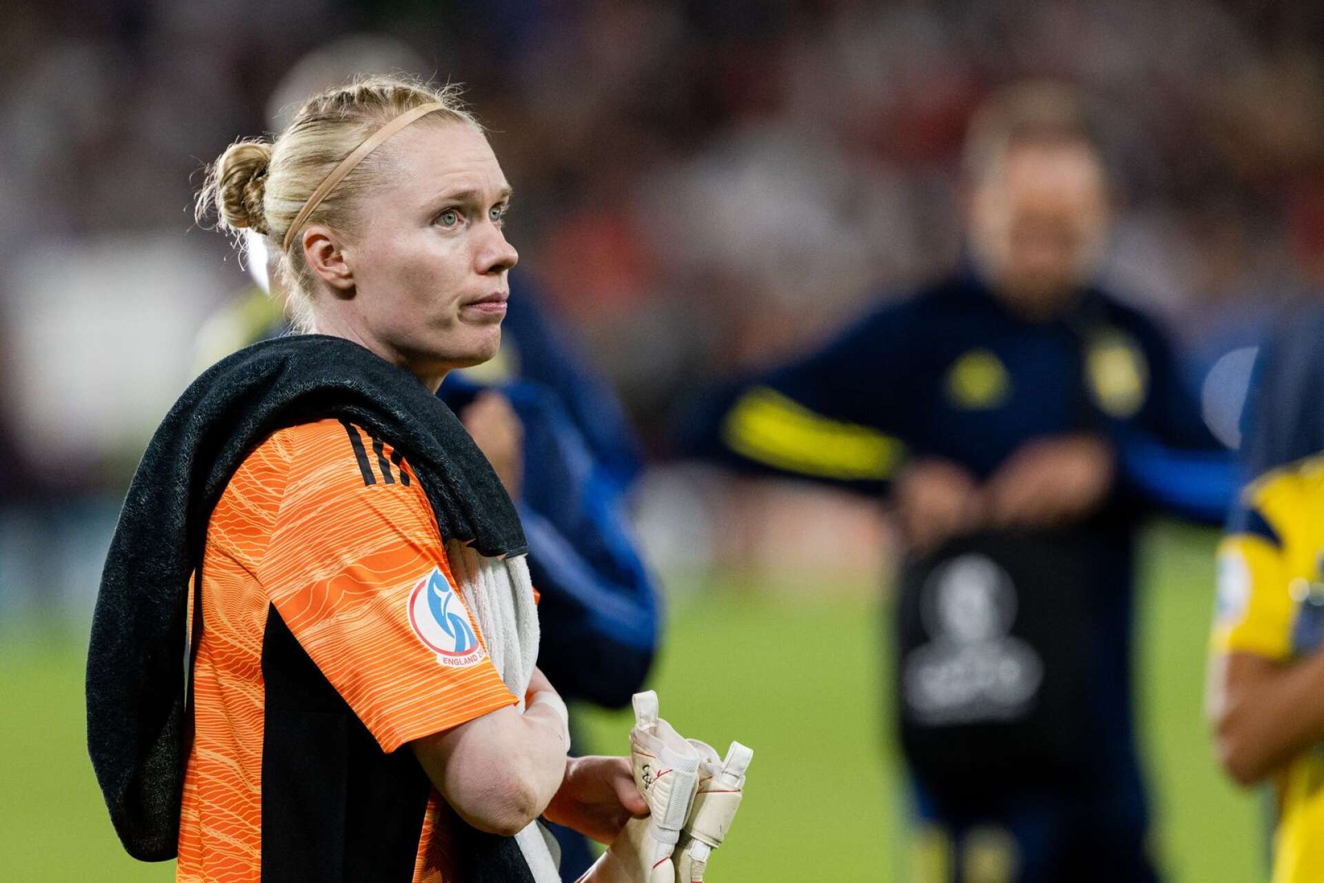 Hedvig Lindahl fick utstå hatkommentarer efter EM-semifinalen mot England. 