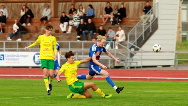 Jacob Carlson fixade en poäng åt IFK Kristinehamn i sista matchen innan sommaruppehållet.