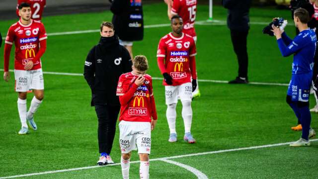 Degerfors med Hugo Bolin är utslaget ur allsvenskan efter en poäng borta mot Elfsborg.