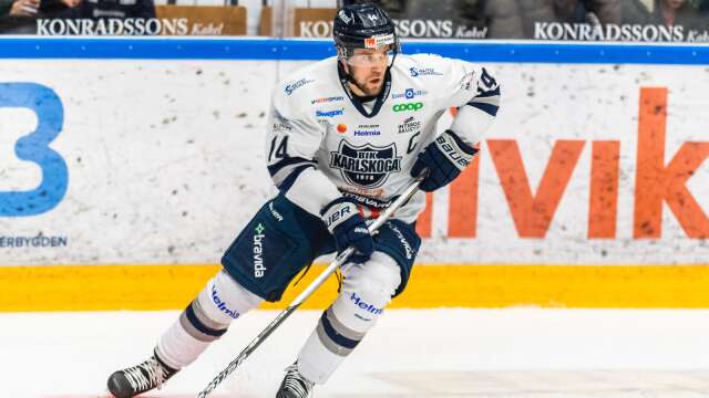 Henrik Björklund klev av isen under matchen mot HV71.