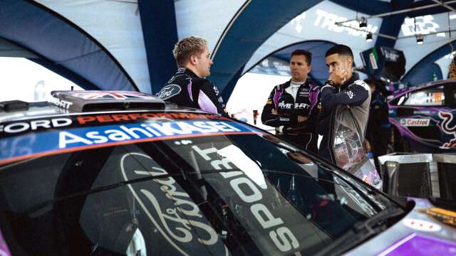 Jonas Andersson och Gus Greensmith byter WRC mot WRC2 och M-Sport mot Toksport.