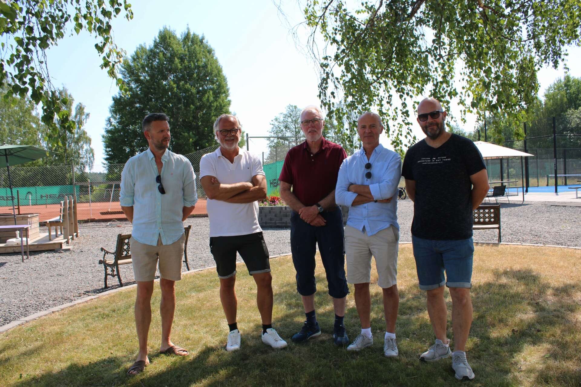 Styrelsen i Billerud TK: Joakim Berglund, Per-Åke Grunnan, KjellGöran Andersson, Björn Emanuelsson, Michael Haraldsson.
