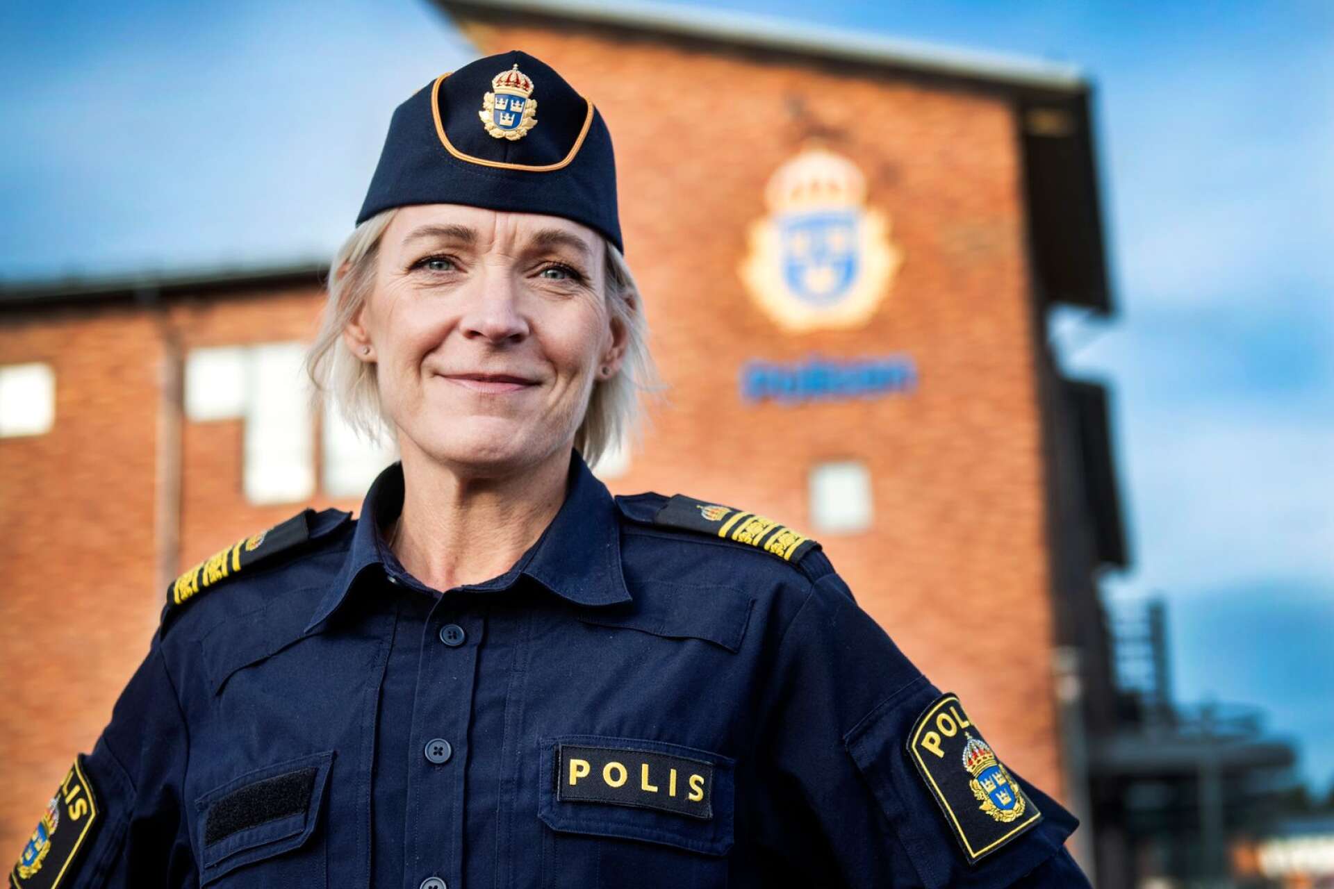 Ulrika Sundström är lokalpolisområdeschef i Karlstad.