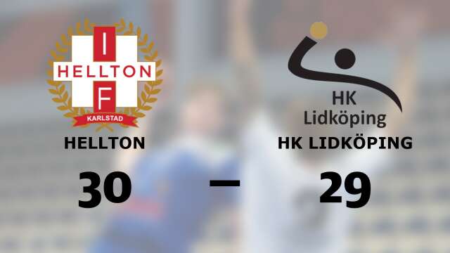 IF Hellton vann mot HK Lidköping