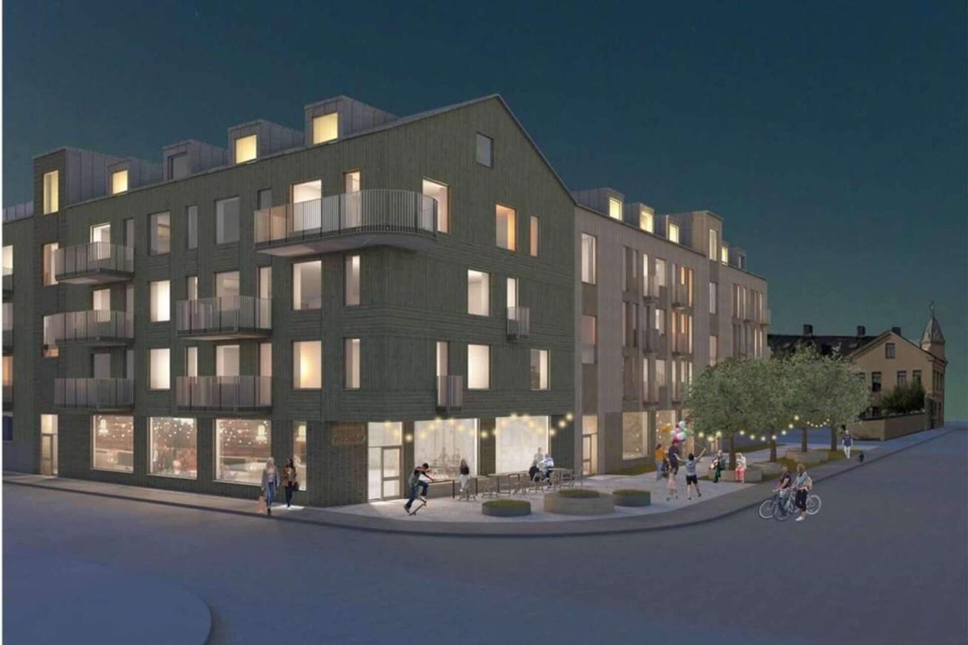 Lillskär AB vill bygga bostadsrätter på Raggartorget och nu har bygglovet beviljats. 