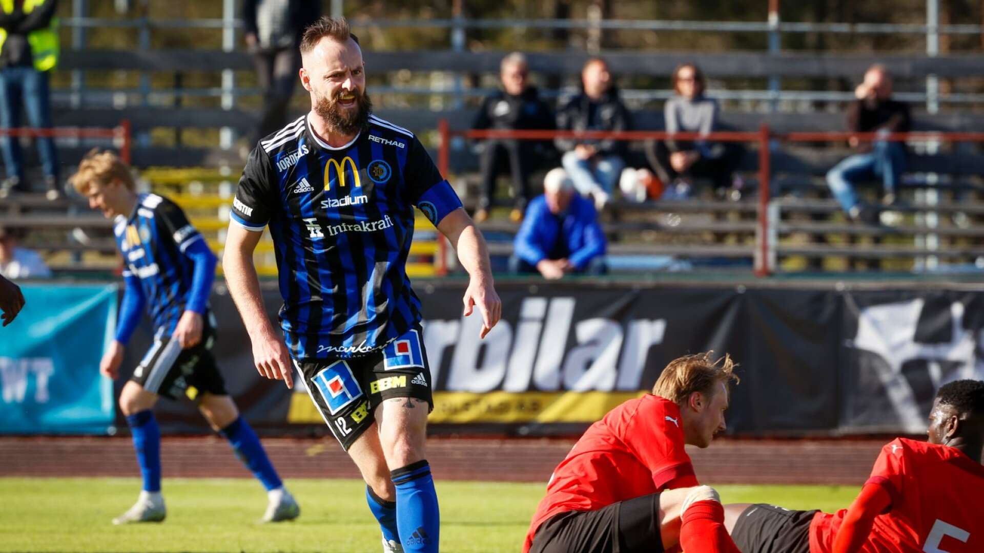Andreas Bellanders Karlstad Fotboll ställs mot Sollentuna under lördagen.
