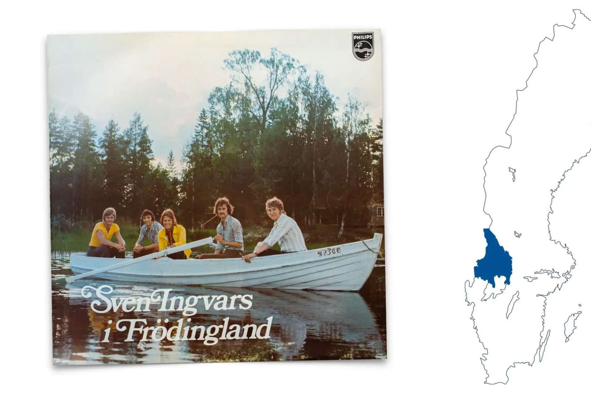 Sven-Ingvars tolkade Fröding och gjorde succé. Nu ska skivomslaget representera Värmland i en stor turismkampanj.