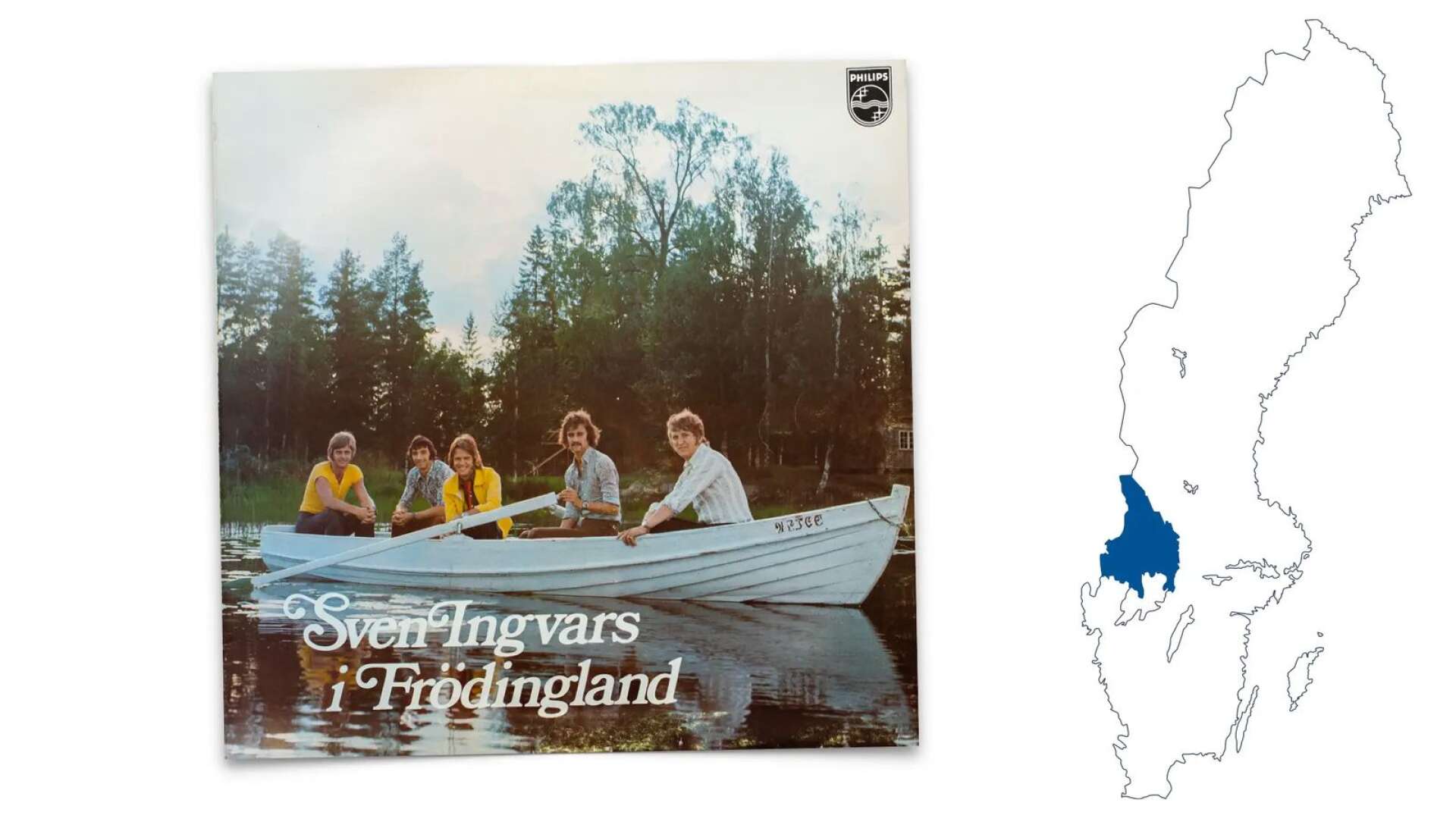 Sven-Ingvars tolkade Fröding och gjorde succé. Nu ska skivomslaget representera Värmland i en stor turismkampanj.