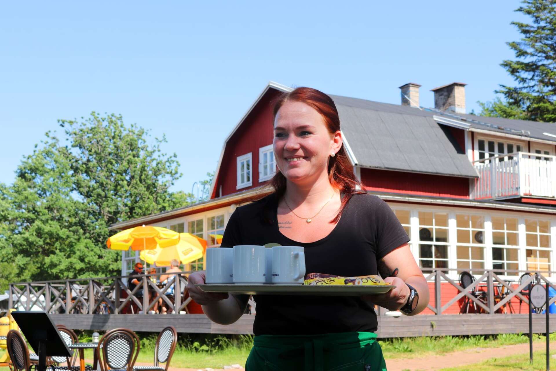 Beatrice Löfström är ansvarig för restaurangen.