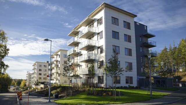 Priset på bostadsrätter i Sverige har ökat men en procent de senaste tre månaderna.