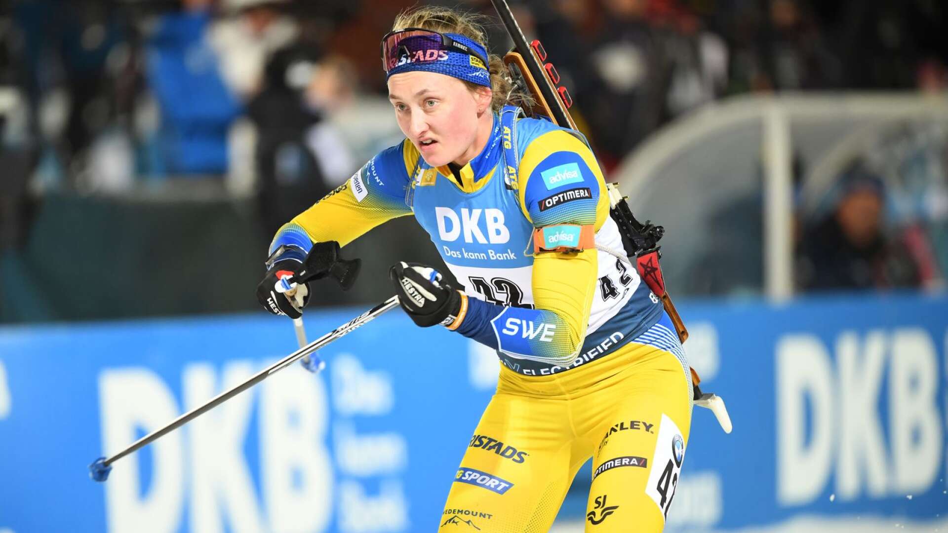 Det har varit en tuff säsong för Emma Nilsson från Gräsmark. Nu väntar IBU-cup i Slovakien i stället för världscupen.