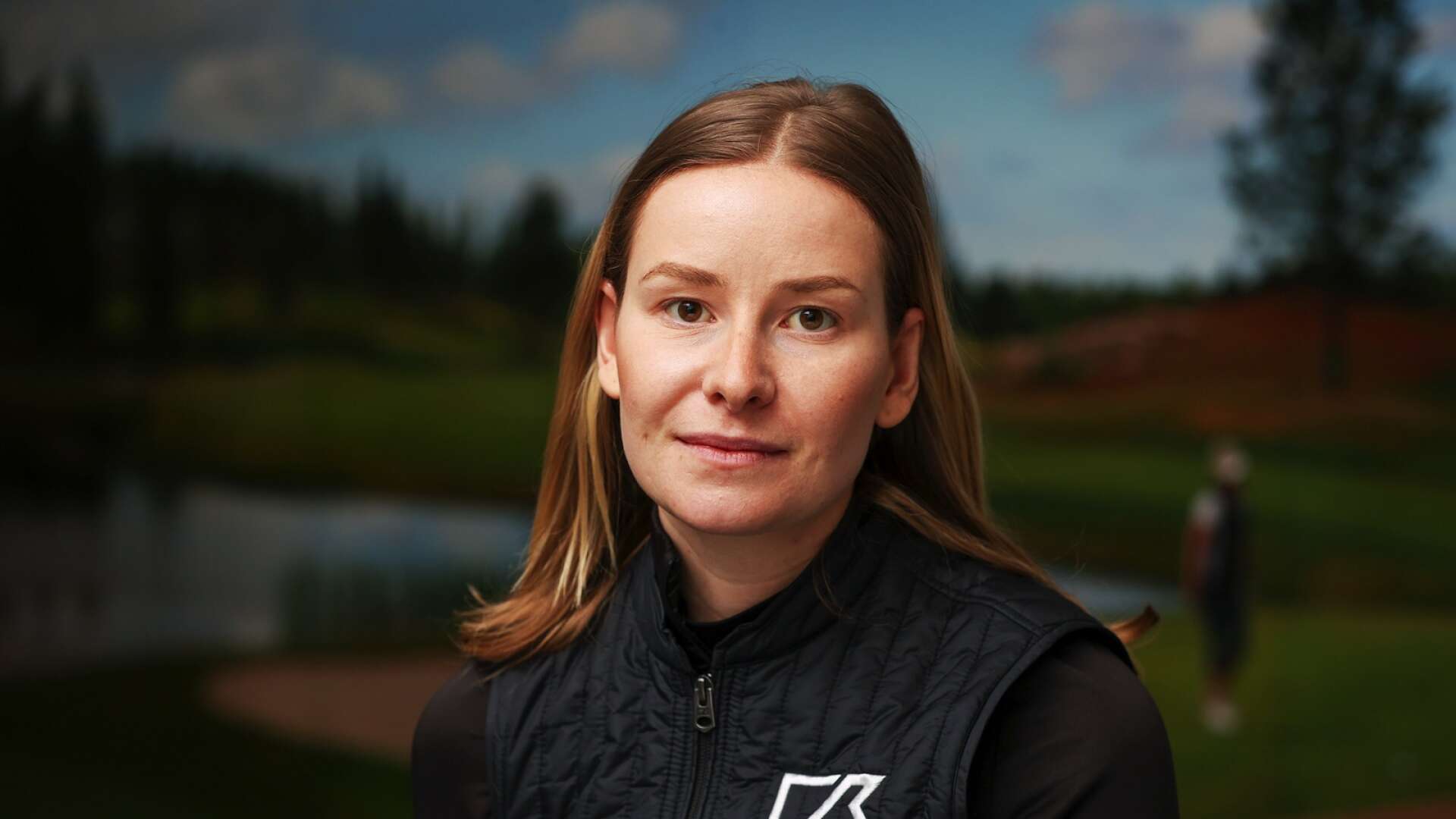Jenny Haglund spelade säsongens bästa golf under torsdagen.