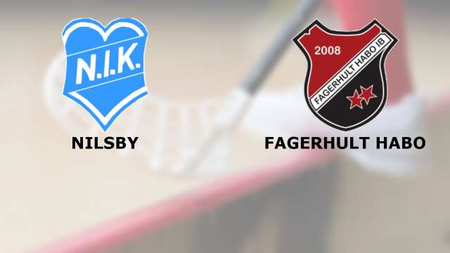 Nilsby IK förlorade mot Fagerhult Habo IB