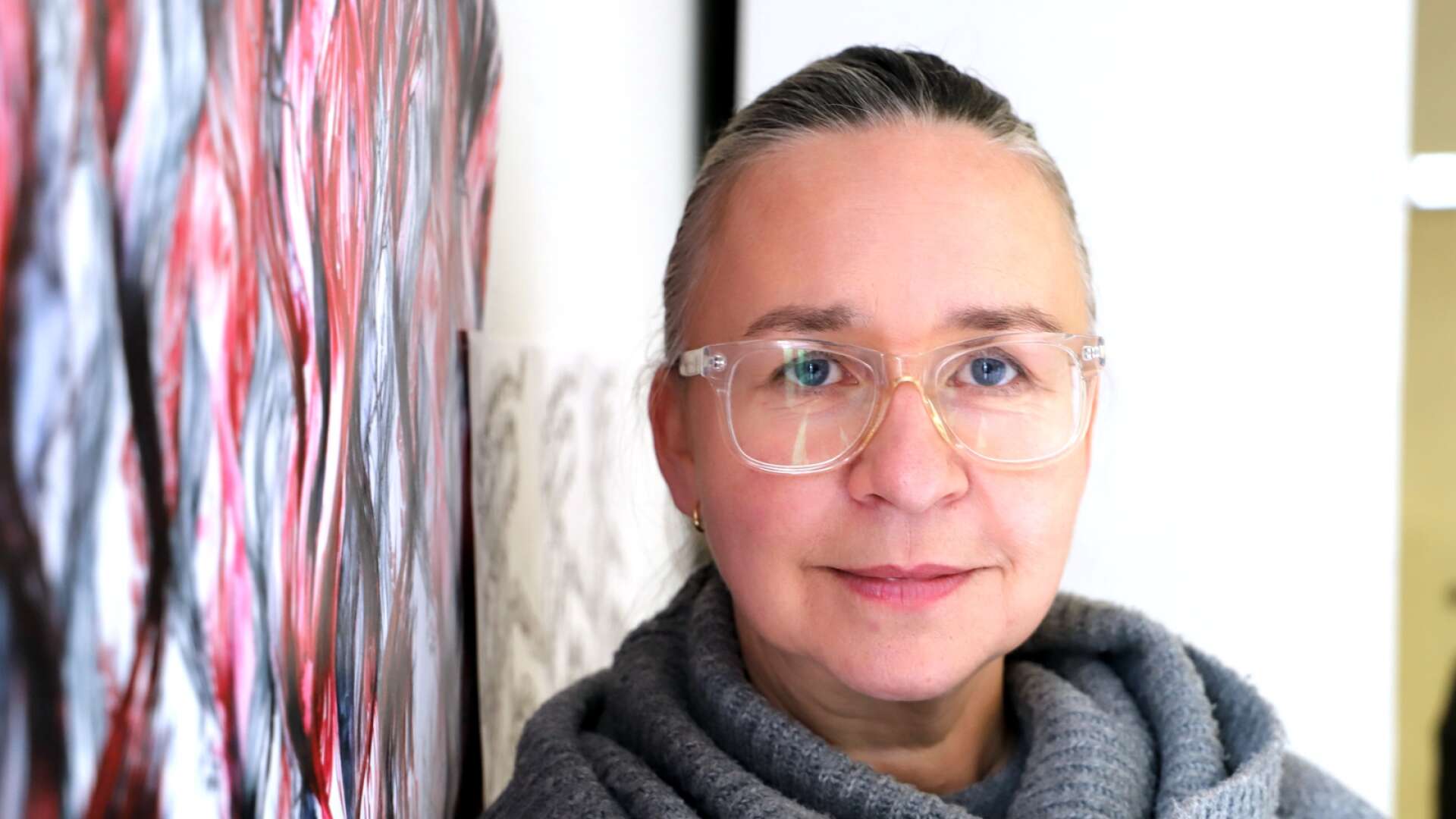 Helene Karlsson är väldigt nöjd med samarbetet mellan OTALT och Kvinnemuseet i Kongsvinger. HYSJ! är en del i museets basutställning och är alltså öppen för allmänheten på obestämd tid. 