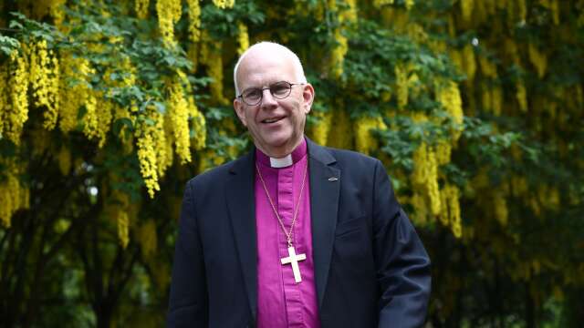 Martin Modéus, ärkebiskop. Foto:  Jeppe Gustafsson / TT /