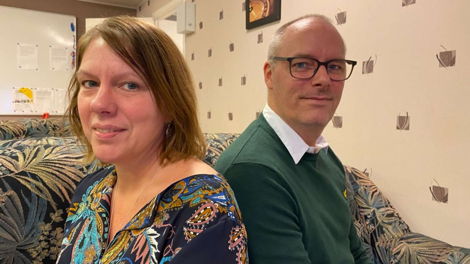 Annelie Andersson och Christian Lannerskär har jobbat på Ginza i Fåglum i 30 respektive 20 år. 