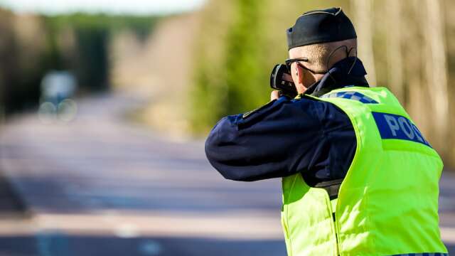 Den här veckan genomför polisen extra hastighetskontroller ute på vägarna. 