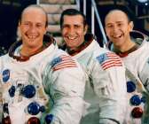 Besättningen på Apollo 12. Charles &quot;Pete&quot; Conrad, Richard &quot;Dick&quot; Gordon och Alan &quot;Al&quot; Bean.