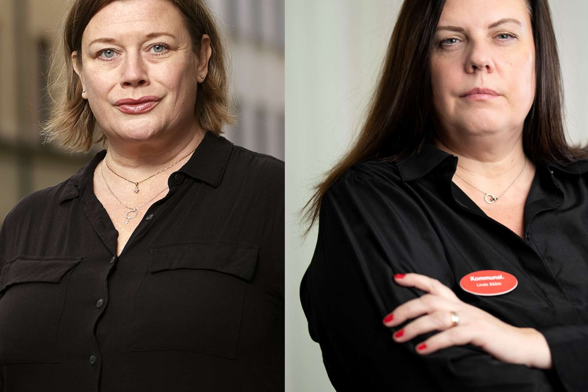 Malin Ragnegård och Linda Bååth, Kommunal