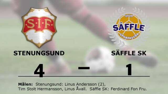 Stenungsund vann mot Säffle SK