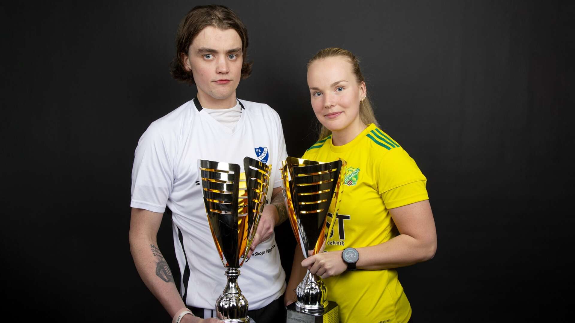 Tim Nordström och Mathilda Jansson är vinnarna av Innebandytoppen denna säsong.