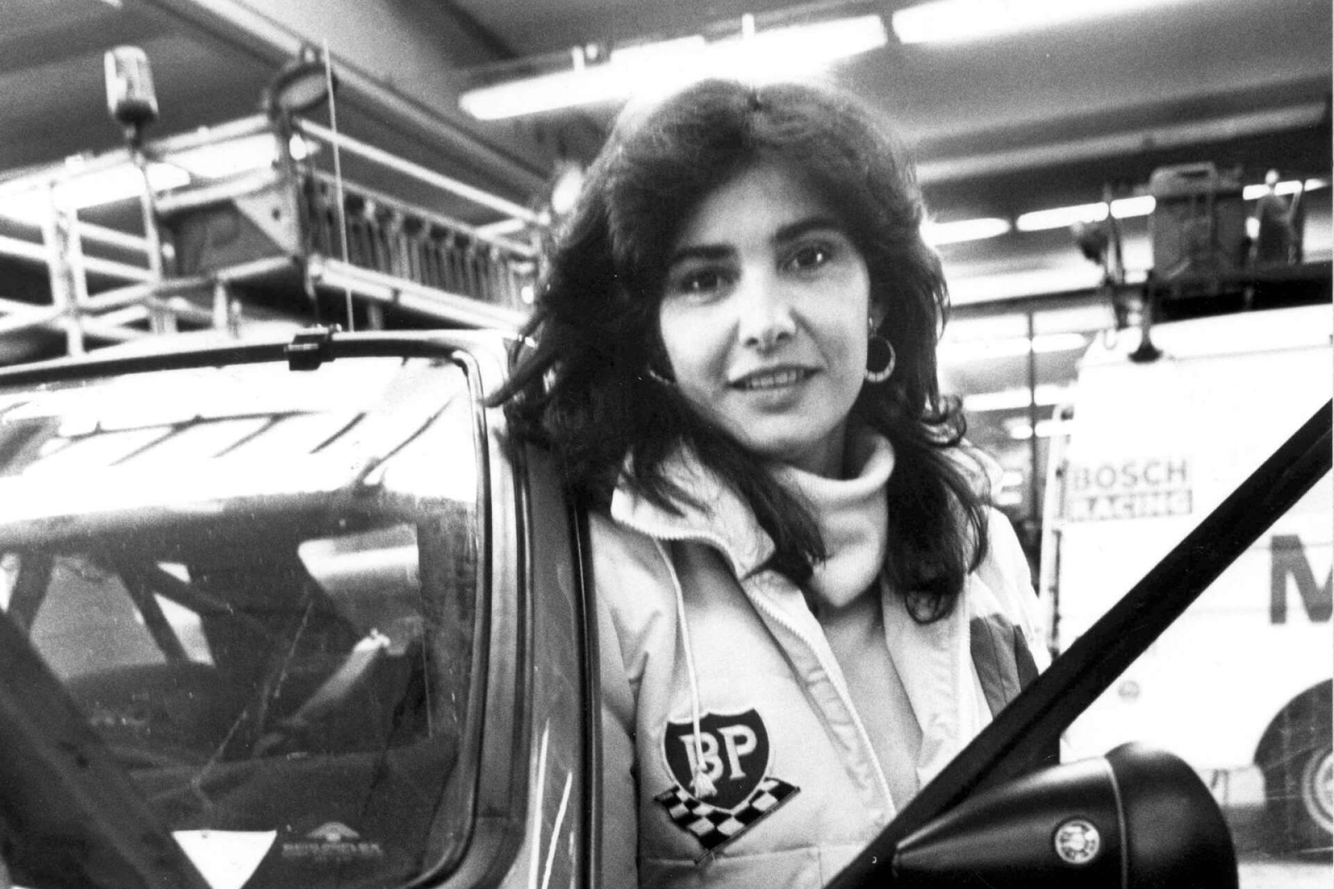 Michèle Mouton blev totaltvåa i VM-rallyt 1982.