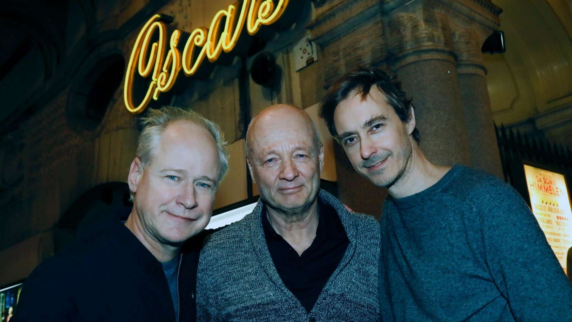 Värmlandsbekante skådespelaren Gustav Levin (i mitten) är pensionerad men kunde inte tacka nej till att göra &quot;Rain man&quot; med Robert Gustafsson och Jonas Karlsson. 