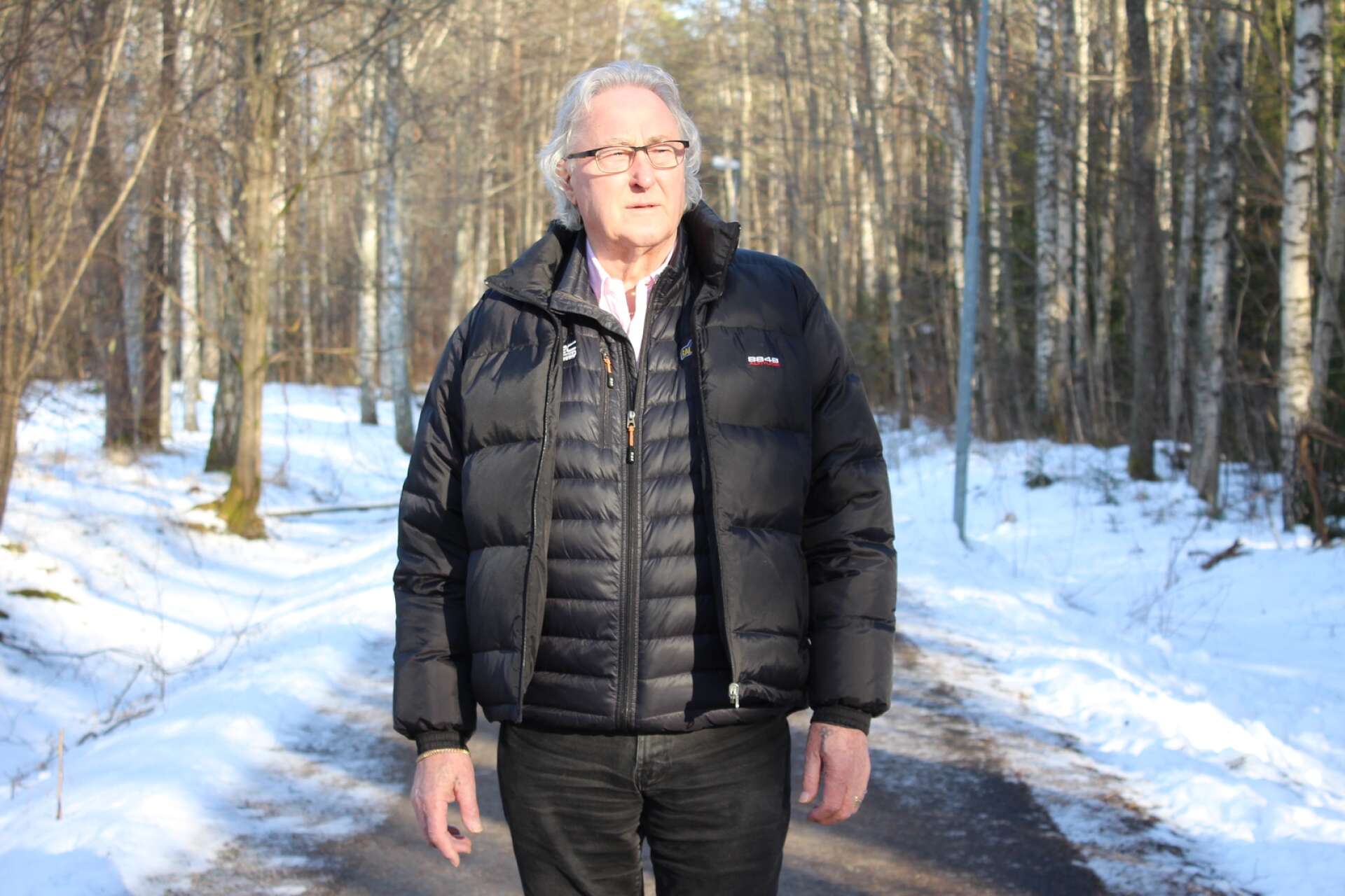 78-årige Johan Ganström blev svårt sjuk 2020. 